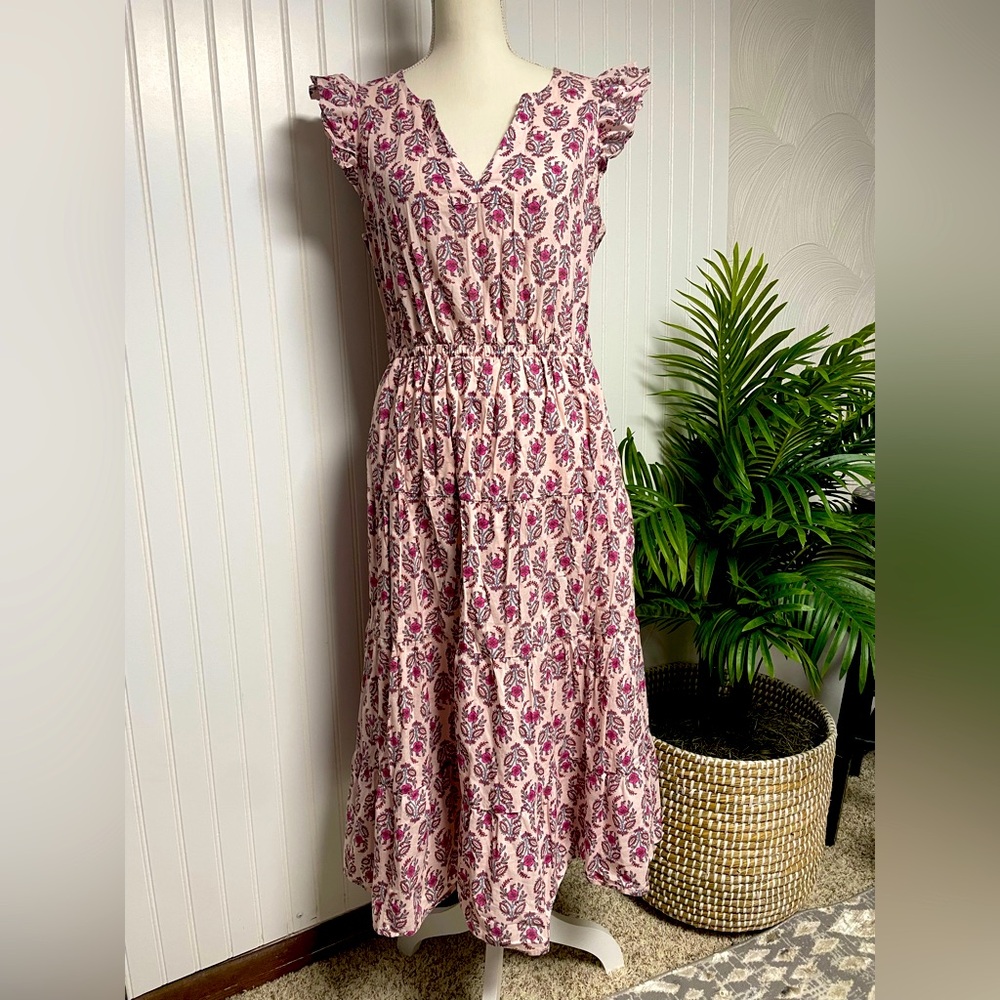 J. Crew Floral Maxi Dress